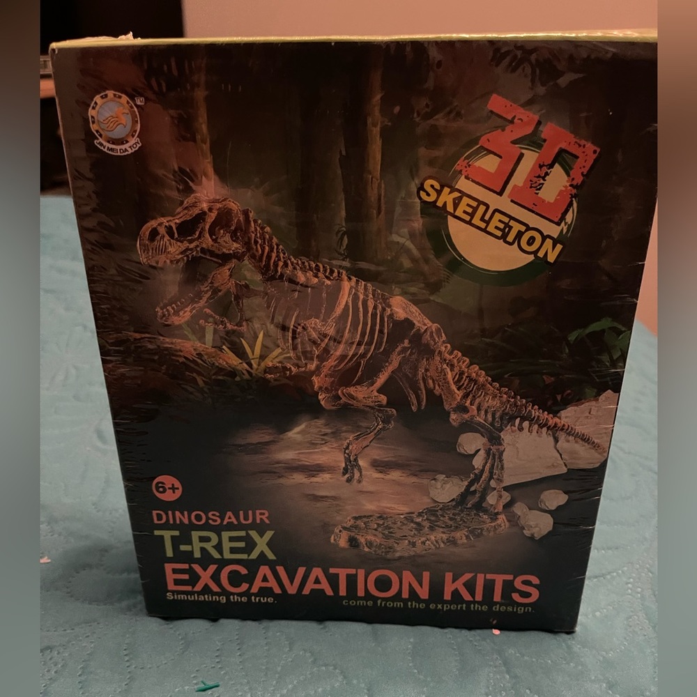 3D skeleton,dinosaur T-Rex excavation kits.